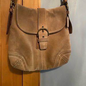 Coach Suede vintage bag